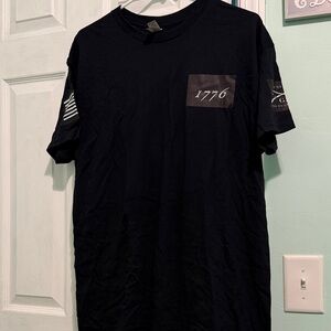 🌟 Grunt Style Black 1776 Graphic Tee. NWOT